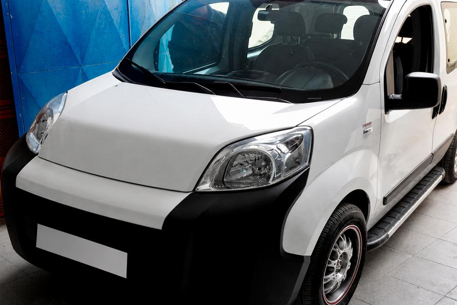 Peugeot Bipper 2008–2017 Duru zijtreden (set van 2, aluminium) Image