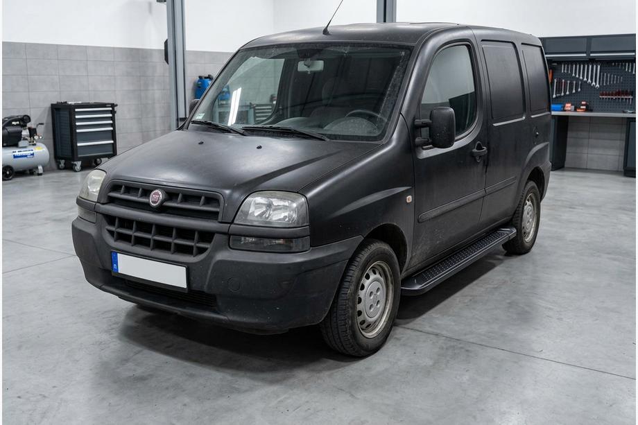 Fiat Doblo I 2001–2005 Allmond Black zijtreden (2 st., aluminium) Image