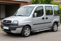Fiat Doblo I 2001–2005 Sunrise side steps (set van 2, aluminium) foto 1