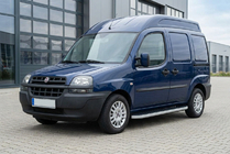 Fiat Doblo I 2001–2005 Side steps Tayga Grey (set van 2, aluminium) foto 1
