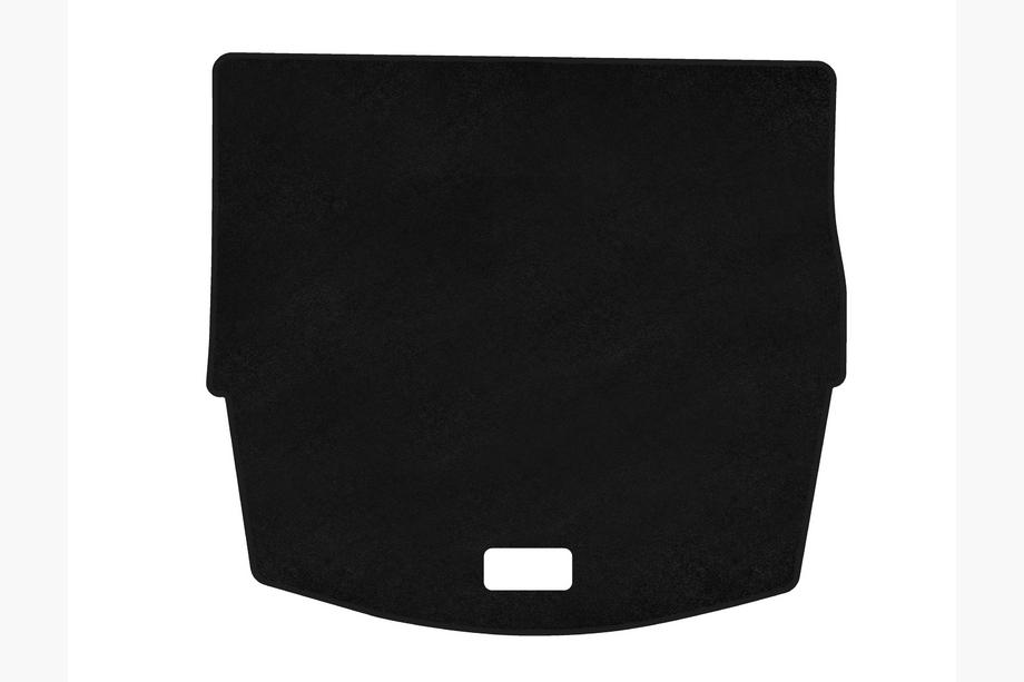 Renault Scenic/Grand 2016–2025 Premium textiele kofferbakmat (bovenste, 5-zits, zwart, Grand) Foto 1