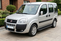 Fiat Doblo I 2005–2010 Allmond Black zijtreden (2 st., aluminium) foto 1