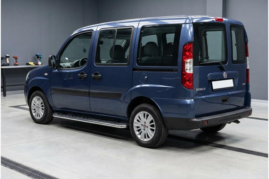 Fiat Doblo I 2005–2010 Maydos V1 zijtreden (set 2 stuks, aluminium + RVS) Image