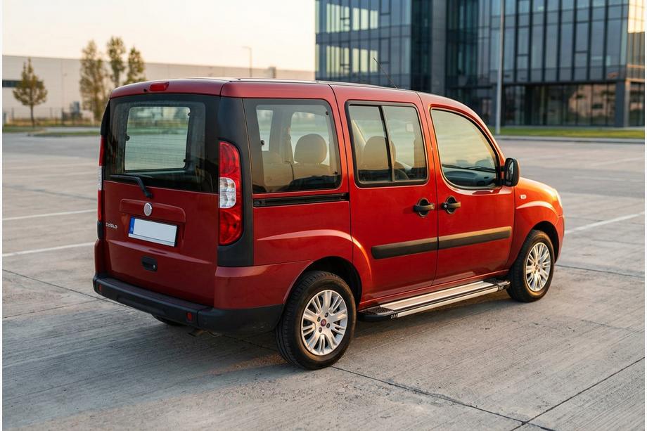 Fiat Doblo I 2005–2010 Rainbow zijtreden (set van 2, aluminium) Image