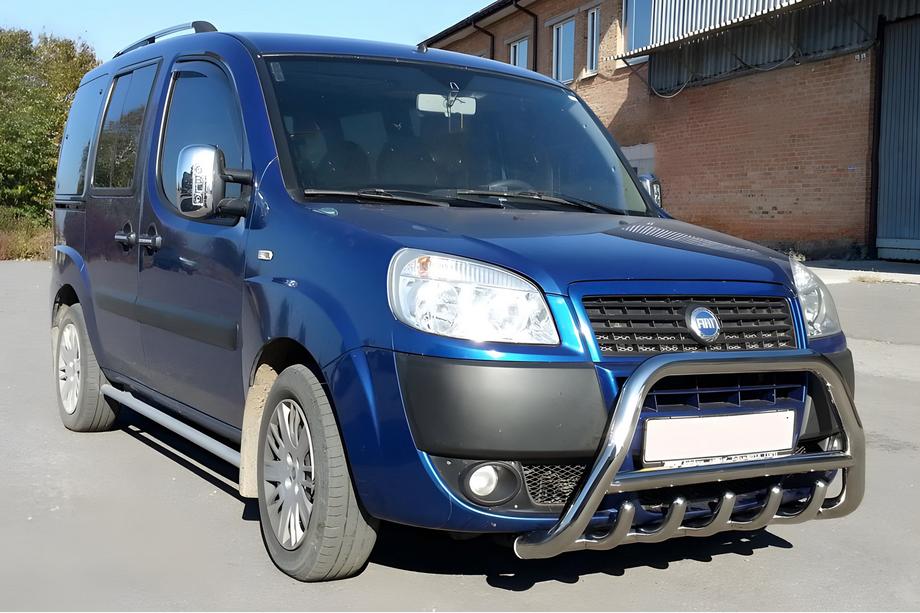 Fiat Doblo I 2001–2005 RVS bullbar WT003 51 mm, zonder opschrift Image