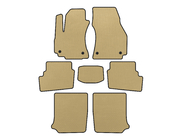 Opel Zafira A 1998–2005 EVA automatten (3 rijen, 2003-2005, 7-zits, Beige) foto 1