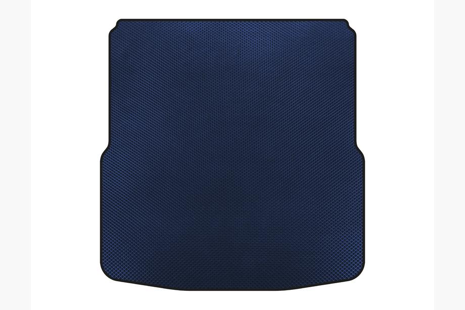 Skoda Superb 2009–2015 Kofferbakmat (dubbele laadvloer, SW, blauw) Image