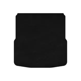 Premium textiele kofferbakmat (dubbele laadvloer, SW, zwart)
