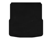 Skoda Superb 2009–2015 Textiele kofferbakmat Classic (dubbele laadvloer, SW, zwart) foto 1