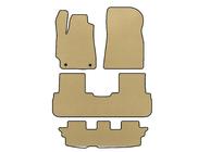 Toyota Highlander 2008–2013 EVA automatten (3 rijen, beige) foto 1