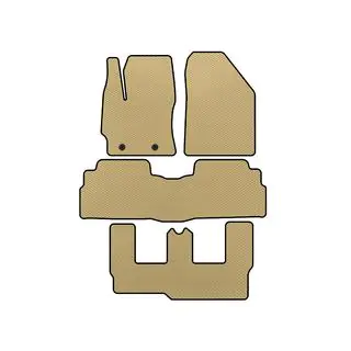 EVA automatten (3 rijen, 7-zits, beige)