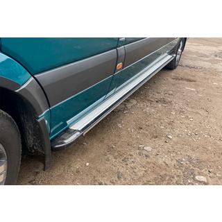 Rainbow zijtreden (set van 2, aluminium) Mercedes Sprinter W906 2006–2018 foto 2