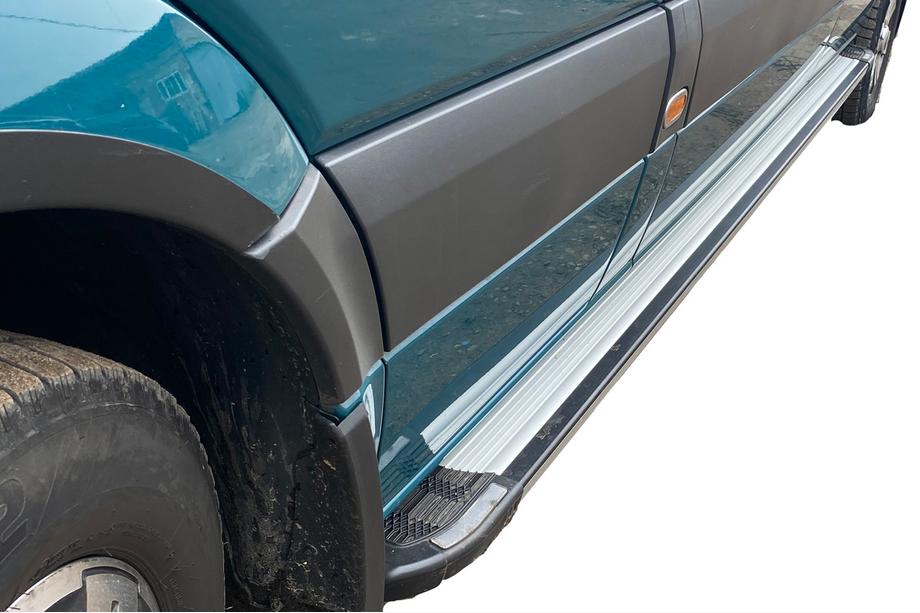 Mercedes Sprinter W906 2006–2018 Rainbow zijtreden (set van 2, aluminium) Lang/Extra lang Image