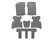 Toyota 4Runner 2009–2024 EVA vloermatten interieur (3 rijen, 2014-2024, 7-persoons, grijs) foto 1