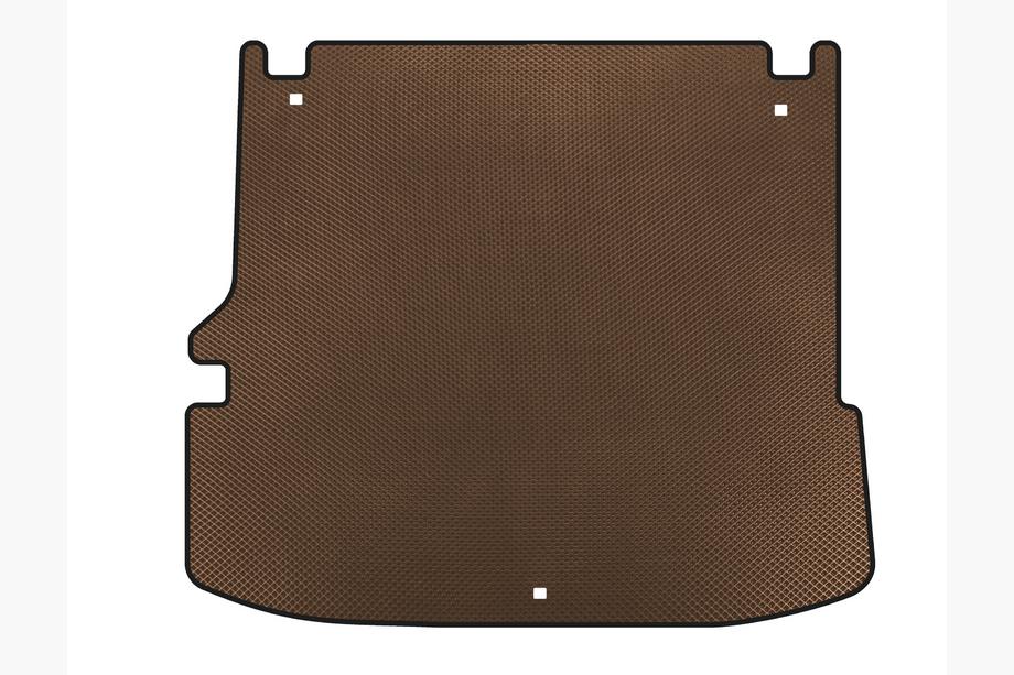 Toyota Highlander 2019– EVA V2 kofferbakmat (met subwoofer, 7-zits, bruin) Image