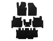Volkswagen Touran 2003–2010 EVA automatten (3 rijen, 2006-2010, 7-zits, zwart) foto 1