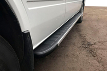 Mercedes Sprinter W901/902/903/904/905 1995–2006 Duru side steps (2 stuks, aluminium) foto 1
