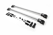 Citroen Berlingo/Multispace 2018– Dakdragers (dwarsbalken) voor geïntegreerde dakrails Wingbar V2 (2 stuks) Zwart foto 10