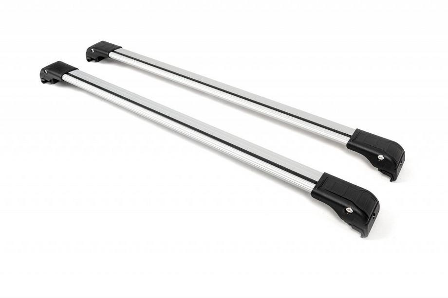 Citroen Berlingo/Multispace 2018– Dakdragers (dwarsbalken) voor geïntegreerde dakrails Wingbar V2 (2 stuks) Grijs Foto 7
