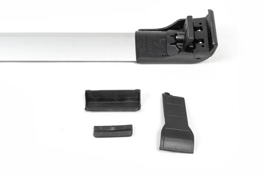Citroen Berlingo/Multispace 2018– Dakdragers (dwarsbalken) voor geïntegreerde dakrails Wingbar V2 (2 stuks) Grijs Foto 12