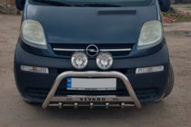 Opel Vivaro 2001–2015 Bullbar WT003-4 (RVS) Zonder opschrift foto 9