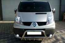 Opel Vivaro 2001–2015 Bullbar WT003-4 (RVS) Zonder opschrift foto 12