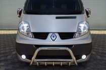 Opel Vivaro 2001–2015 Bullbar WT003-4 (RVS) Zonder opschrift foto 3