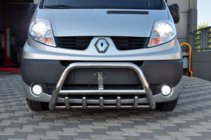 Opel Vivaro 2001–2015 Bullbar WT003-4 (RVS) Zonder opschrift foto 6