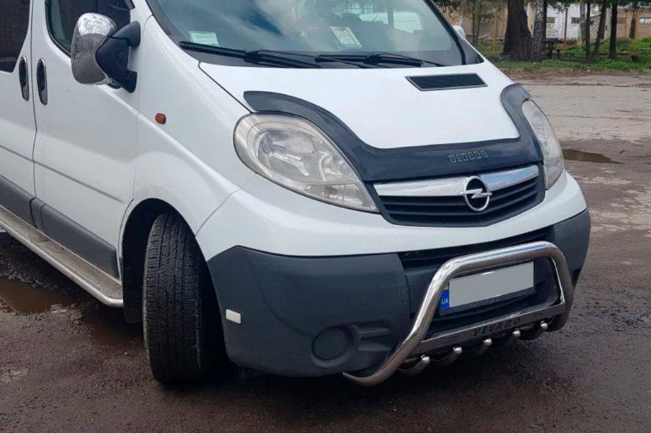 Opel Vivaro 2001–2015 Bullbar WT003-4 (RVS) Zonder opschrift Image