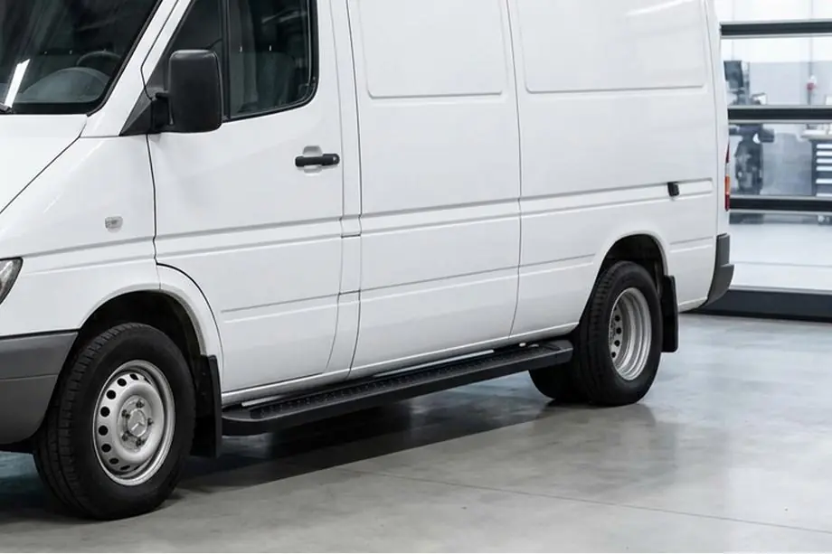 Volkswagen LT 1995–2006 Allmond Black zijtreden (2 st., aluminium) Image