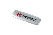 Hyundai Aluminium badge voor automatten (1 st.) foto 2