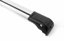 Peugeot Partner/Rifter 2019– Dakdragers (dwarsbalken) voor geïntegreerde dakrails Wingbar V2 (2 stuks) Zwart foto 8