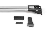 Peugeot Partner/Rifter 2019– Dakdragers (dwarsbalken) voor geïntegreerde dakrails Wingbar V2 (2 stuks) Zwart foto 11