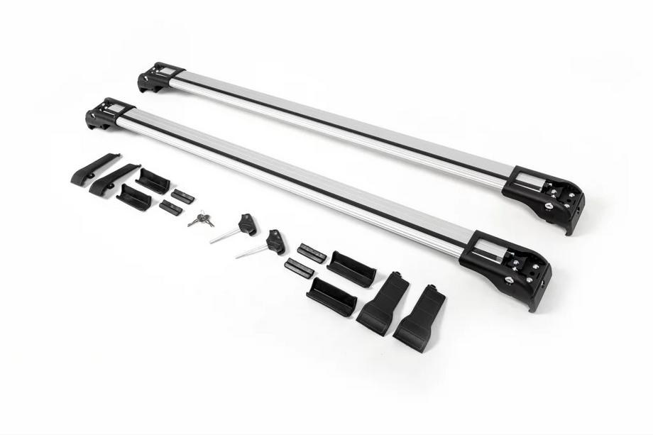 Peugeot Partner/Rifter 2019– Dakdragers (dwarsbalken) voor geïntegreerde dakrails Wingbar V2 (2 stuks) Foto 10