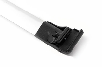 Toyota Proace City 2016– Dakdragers (dwarsbalken) voor geïntegreerde dakrails Wingbar V2 (2 stuks) Zwart foto 9