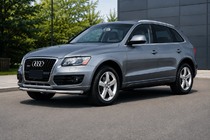 Audi Q5 2008–2017 Voorbumperbescherming ST008 (RVS) foto 1