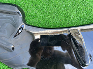 Volkswagen Golf 7/E-Golf 2012–2020 Afgeprijsd: Frontlip spoiler DPT V-4 (voor R / R-Line HB, 2017-2019, hoogglans zwart) foto 5