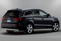 Audi Q7 2005–2015 Achterbeschermbeugel AK002 (RVS) foto 1