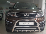 Chery Tiggo 5 2013– Bullbar WT003 (RVS) foto 1