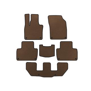 EVA automatten voor interieur (3 rijen, bruin)