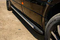 Volkswagen Crafter 2006–2016 Duru zijtreden (set van 2, aluminium) foto 2