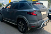 Dacia Duster 2024– Achterbeschermbeugel AK007 (RVS) foto 2