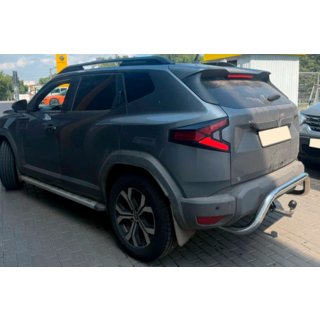 Achterbeschermbeugel AK007 (RVS) Dacia Duster 2024– foto 2