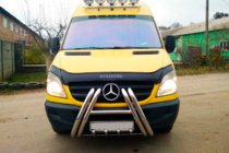 Mercedes Sprinter W906 2006–2018 Bullbar F1-01 (2013-2018, roestvrij staal) foto 4