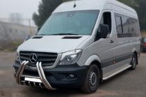 Mercedes Sprinter W906 2006–2018 Bullbar F1-01 (2013-2018, roestvrij staal) foto 3