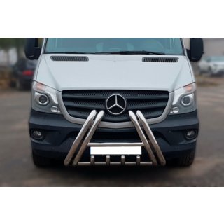Bullbar F1-01 (2013-2018, roestvrij staal) foto 1
