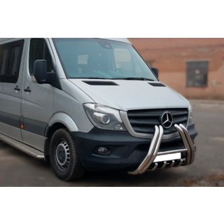 Bullbar F1-01 (2013-2018, roestvrij staal) foto 2