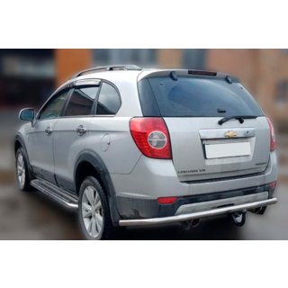 Achterbeschermbeugel AK005 (RVS) Chevrolet Captiva 2006–2019 foto 3