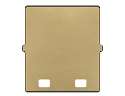 Ford Flex 2009–2019 EVA kofferbakmat (2013-2019, Beige) foto 1