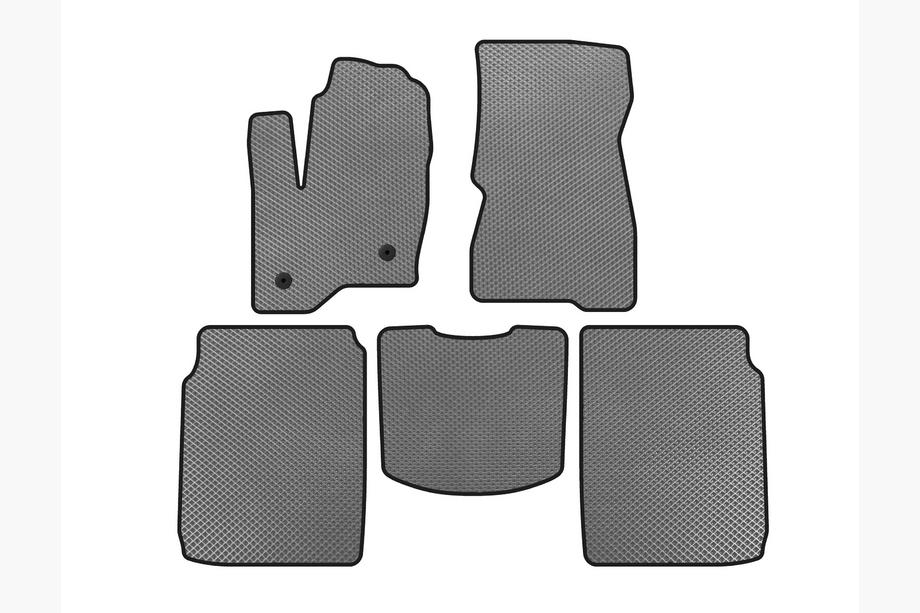 Ford Flex 2009–2019 EVA automatten voor interieur (2 rijen, 2013-2019, Grijs) Image